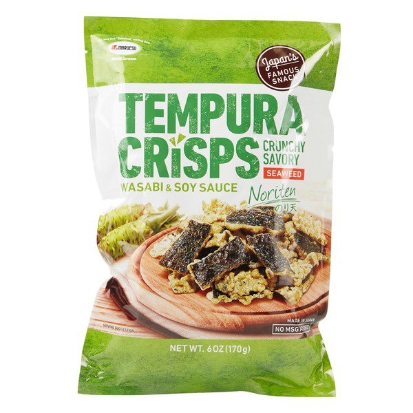 seaweed tempura crisps wasabi and soy 6 oz 2