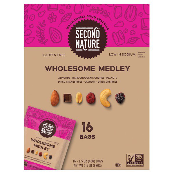 second nature wholesome medley 16 ct 1 5 oz 1
