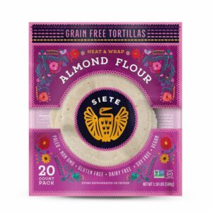 siete almond flour tortilla 20 ct