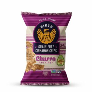 siete grain free cinnamon churro chips 12 oz