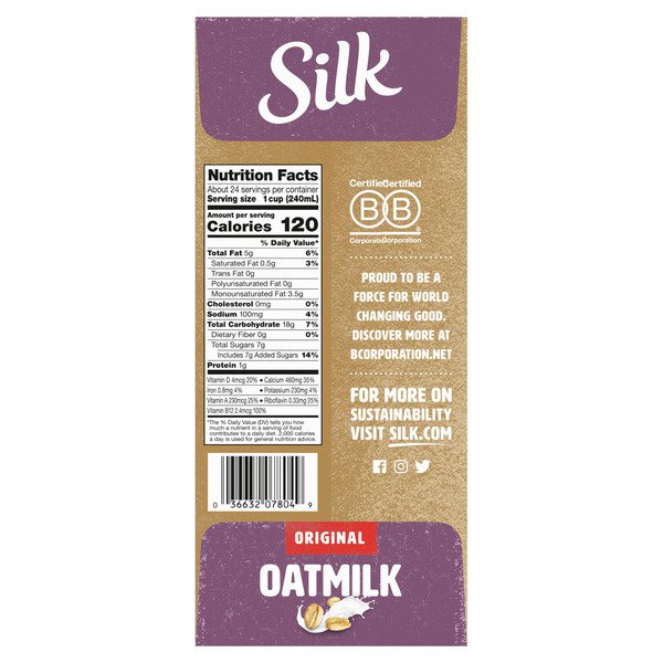 silk creamy original oat milk 3