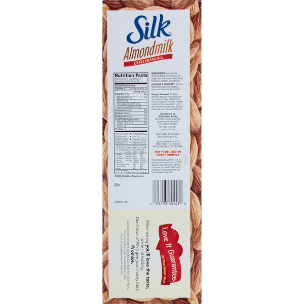 silk original almond milk 3