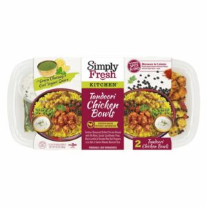 simlpy fresh chicken tandoori bowl 2 x14 2 oz