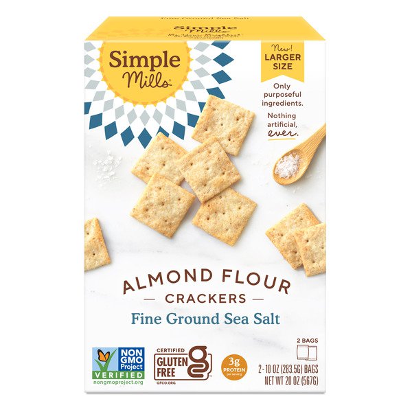 simple mills almond flour crackers 20 oz