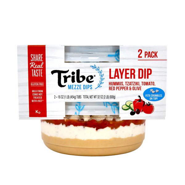 simply fresh tribe mezze layer dip 2 x 16 oz 2