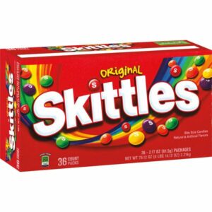 skittles original bulk full size chewy candy 2 17 oz 36 ct