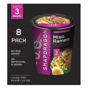 snapdragon miso ramen bowls 8 x 2 2 oz