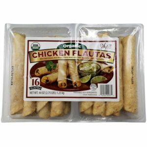sofias kitchen organic chicken flautas 16 ct
