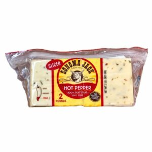 sonoma jack sliced hot pepper cheese 2 lb