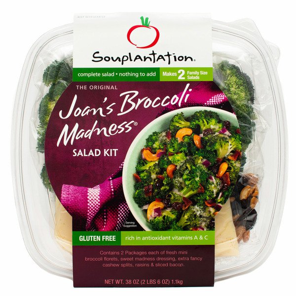 souplantation joans broccoli madness salad kit 38 oz