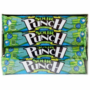 sour punch blue raspberry straws 24 ct