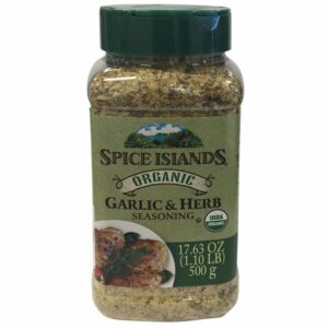 spice islands organic garlic herb seasoning 17 63 oz