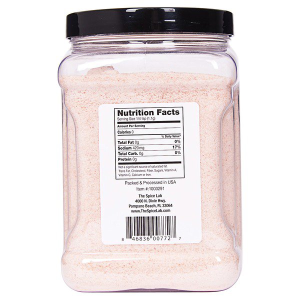 spice lab himalayan pink salt 5 lb 1