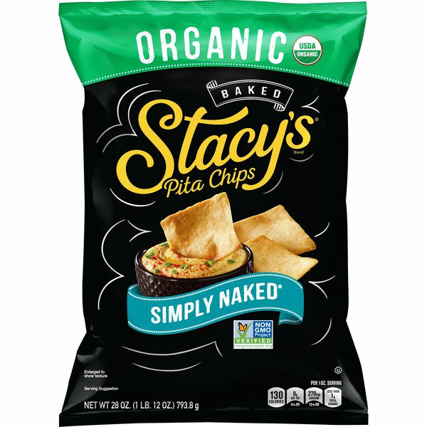 stacys organic simple naked pita chips 28 oz
