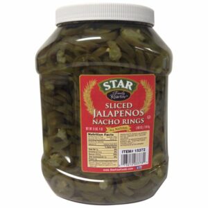 star sliced jalapeno nacho rings 100 oz