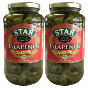 star sliced jalapenos 2 x 32 oz