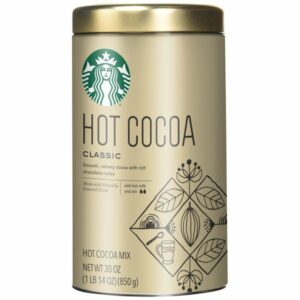 starbucks coffee co hot cocoa mix 30 oz