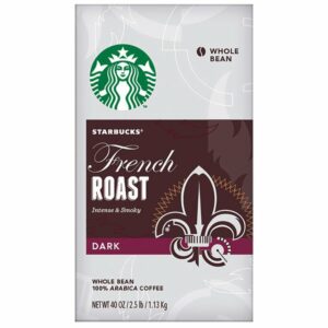starbucks french roast whole bean coffee 2 5 lbs
