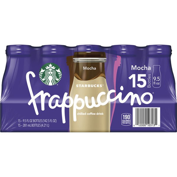 starbucks mocha frappuccino 15 x 9 5 fl oz