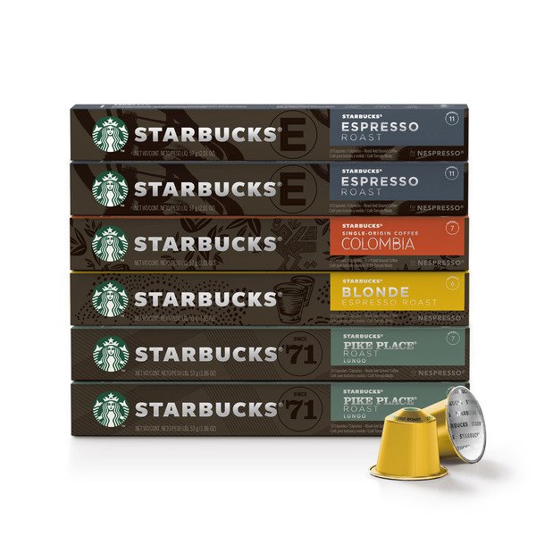 starbucks nespresso capsules for original line
