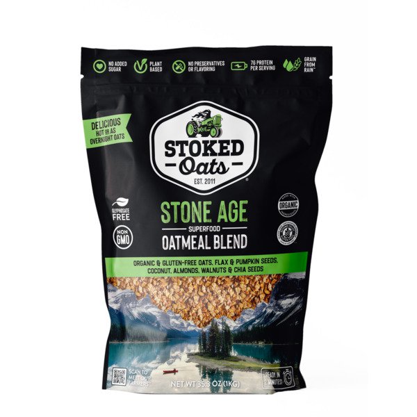 stoked oats stone age oats 34 oz