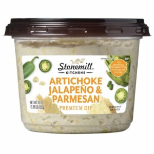 stonemill kitchens artichoke jalapeno parmesan dip 30 oz