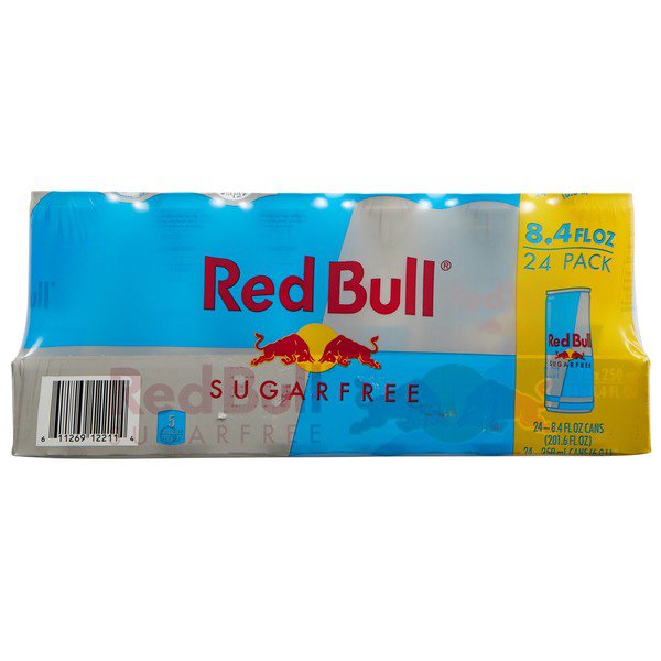 sugar free red bull energy drink 24 x 8 4 fl oz