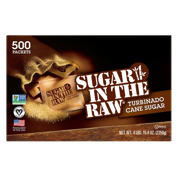 sugar in the raw sugar packets 500 ct