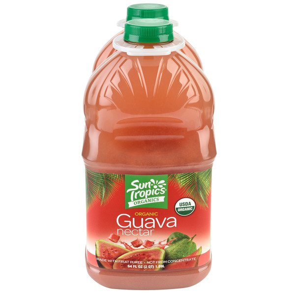 sun tropics organic guava nectar 2 x 64 fl oz
