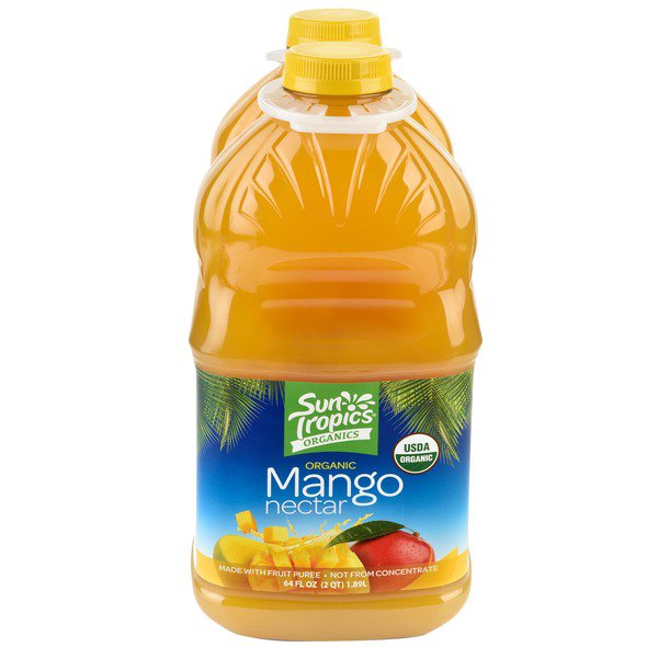 sun tropics organic mango nectar 2 x 64 fl oz
