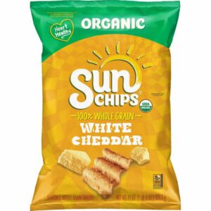 sunchips organic white cheddar 21 oz