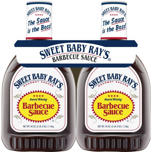 sweet baby rays barbeque sauce 2 x 40 oz