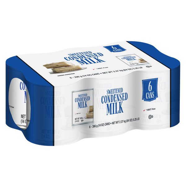 sweetened condensed milk 6 x 14 oz