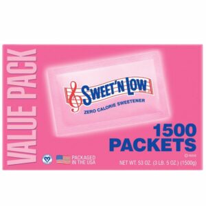 sweetn low sugar substitute 1500 ct