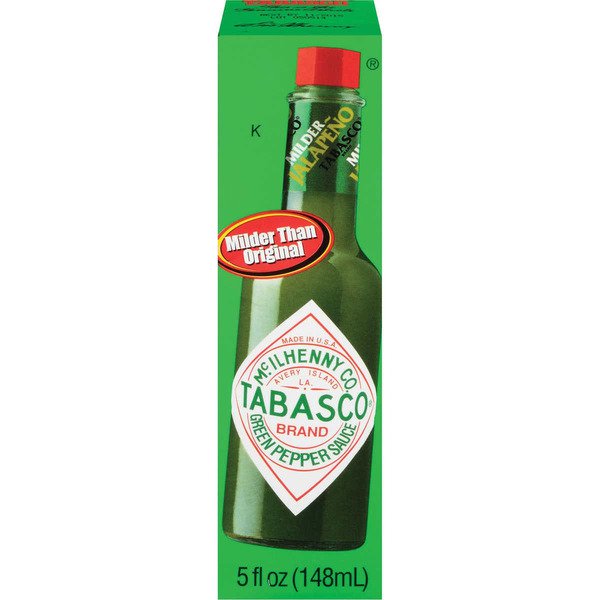 tabasco green pepper sauce 2 x 5 oz