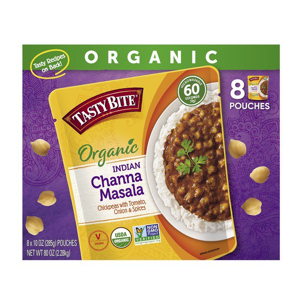 tasty bite organic indian channa masala 8 10 oz