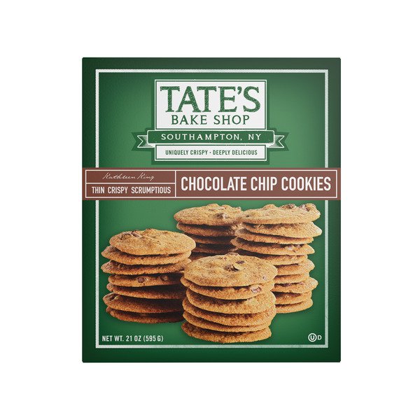 tates bake shop chocolate chip cookies 21 oz