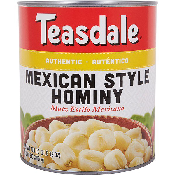 teasdale mexican hominy 10 can 108 oz