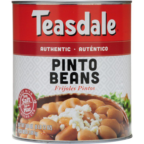 teasdale pinto beans 108 oz