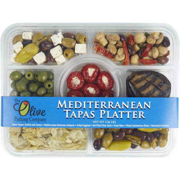 the olive packing company mediterranean platter 3 26 lbs