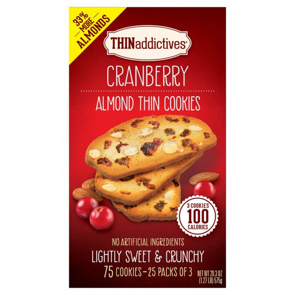 thinaddictives cranberry almond thins 20 32 oz 1