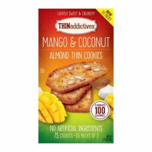 thinaddictives mango coconut almond 25 x 3 ct