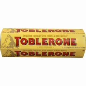 toblerone swiss milk chocolate 6 x 3 52 oz