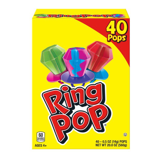 topps ring pops variety 40 ct