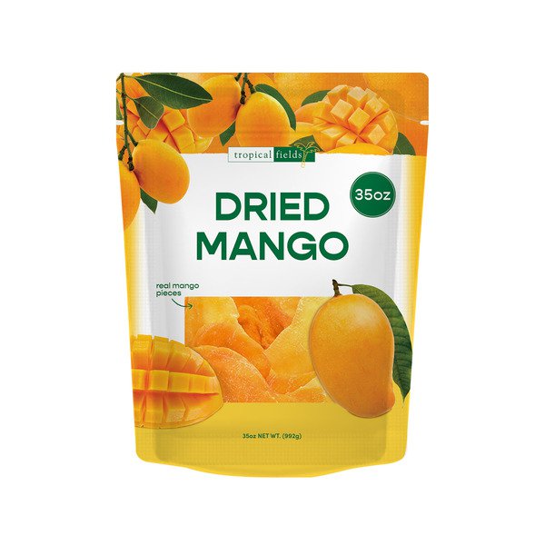 tropical fields dried mangos 35 oz