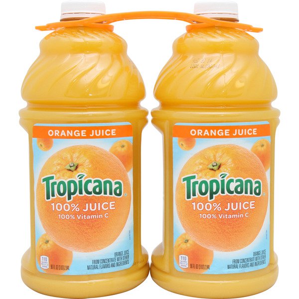 tropicana orange juice 2 x 96 fl oz