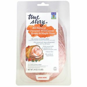 true story wildflower honey maple ham sliced 1 5 lb