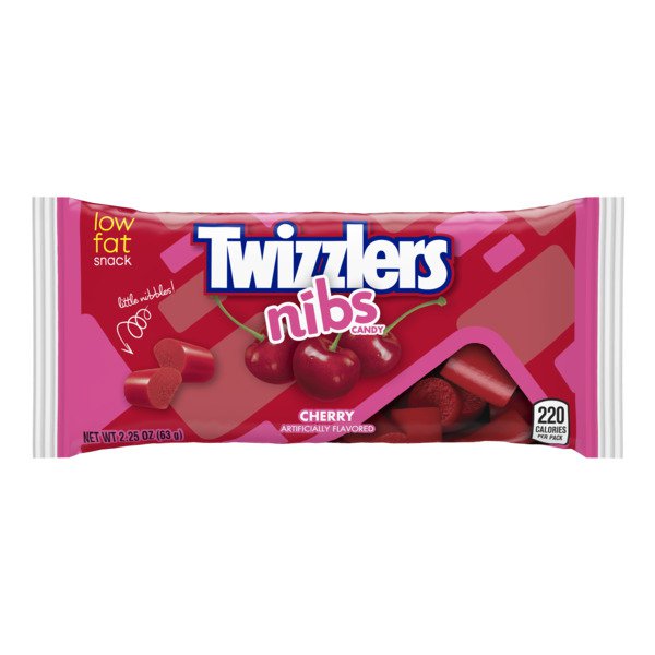 twizzlers cherry nibs 2 25 oz 36 count