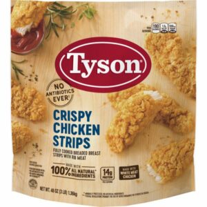 tyson crispy chicken strips 48 oz