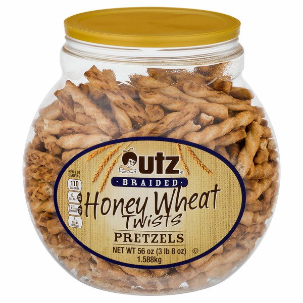 utz honey wheat pretzel 56 oz
